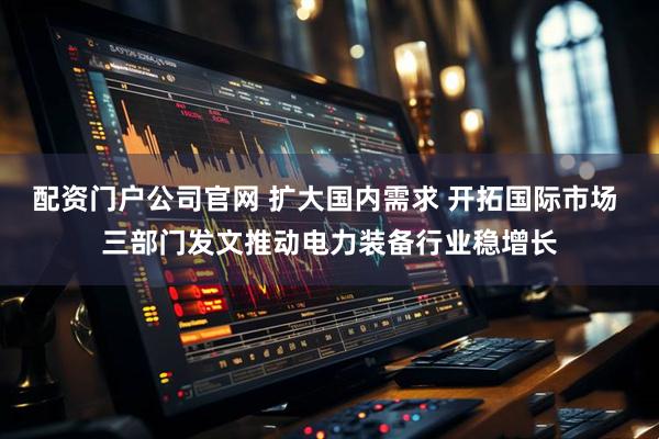 配资门户公司官网 扩大国内需求 开拓国际市场 三部门发文推动电力装备行业稳增长